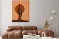 Obraz: Kaktus w stylu boho