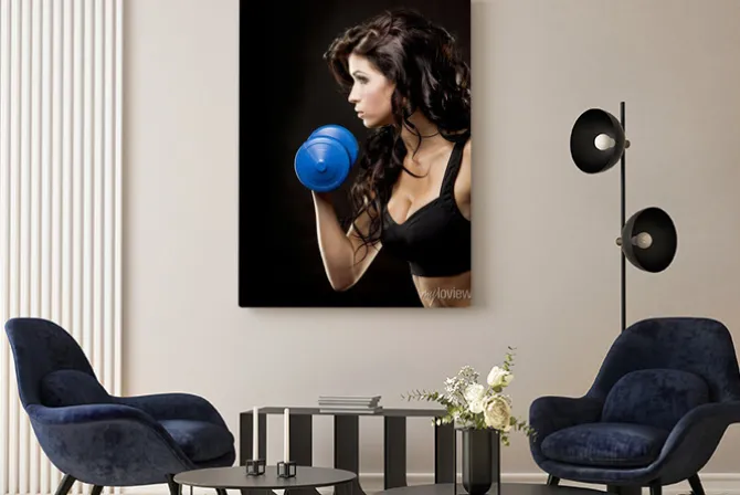 Obraz: Kobieta fitness