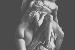 Obraz: Kobieta i mężczyzna w motywie rzeźby