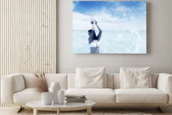 Obraz: Kobieta kąpieli w morzu