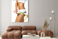 Obraz: Kobieta pomiaru doskonały kształt piękne biodra