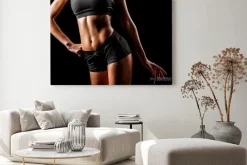 Obraz: Kobieta, sport, ciało