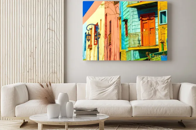 Obraz: Kolory w buenos aires