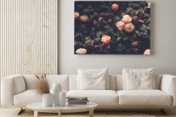 Obraz: Kremowe róże vintage