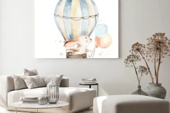 Obraz: Królik w balonie dla dzieci