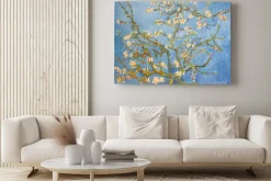 Obraz: Kwiat migdałowca w stylu van gogh