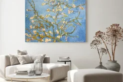 Obraz: Kwiat migdałowca w stylu van gogh