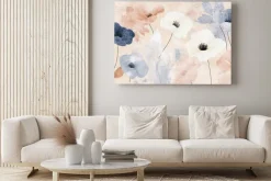 Obraz: Kwiaty polne w pastelowych barwach