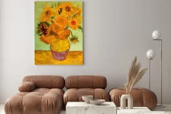 Obraz: Kwiaty słoneczniki w stylu van gogh