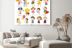 Obraz: Mieszane dzieci