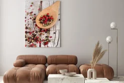 Obraz: Mieszanka papryki w łyżce