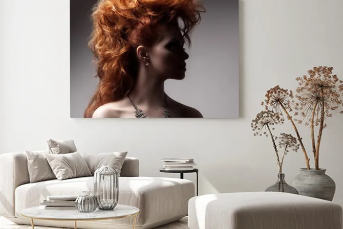 Obraz: Moda portret kobiety luxury z biżuterią.