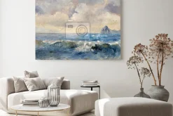 Obraz: Morski krajobraz w stylu olejnym