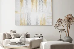 Obraz: Nowoczesne minimalistyczne złote linie