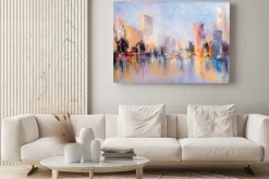 Obraz: Nowoczesny malunek miasta