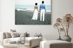 Obraz: Nowożeńcy na morzu