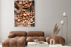 Obraz: Orzechy laskowe i orzechy włoskie