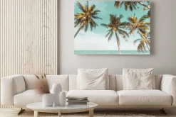 Obraz: Palmy na tle błękitnego nieba
