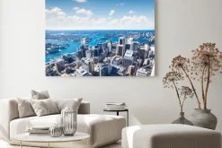 Obraz: Panorama sydney z wieżą widokową