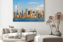 Obraz: Panorama z wieżowcami nowego jorku