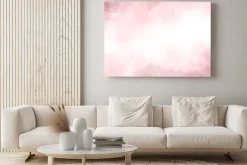 Obraz: Pink color abstract watercolor background