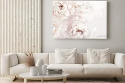 Obraz: Piwonie kwiaty w pastelowych kolorach