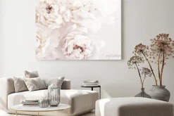 Obraz: Piwonie kwiaty w pastelowych kolorach