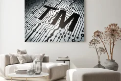 Obraz: Pojęcie prawa: płytka z marki