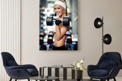 Obraz: Pompowanie biceps