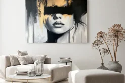 Obraz: Portret kobiety z opaską na oczach