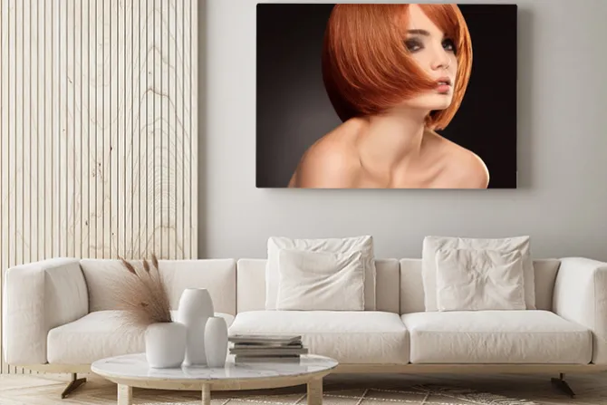 Obraz: Red hair. obraz o wysokiej jakości.