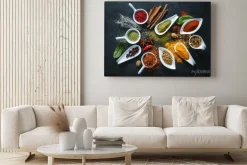 Obraz: Różne zioła i przyprawy