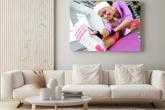 Obraz: Rozciąganie mięśni