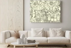 Obraz: Rysunek wzór silnika, tło. wzór może być używany do tapet, wzór