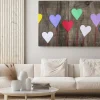 Obraz: Serca papieru
