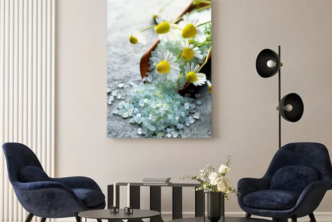 Obraz: Sól morska z ziołami