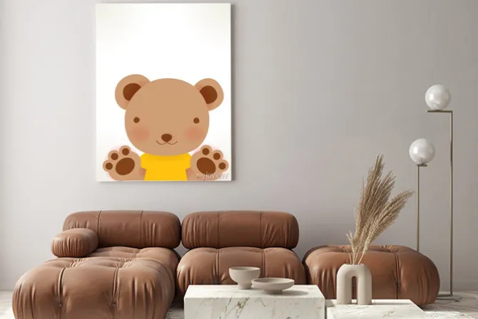 Obraz: Słodkie postaci vector plik eps10