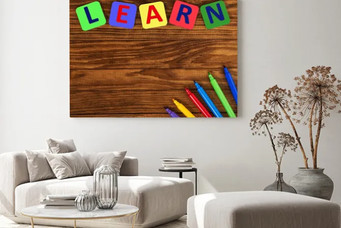 Obraz: Słowo nauczyć