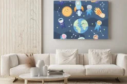 Obraz: Space animals twelve icons