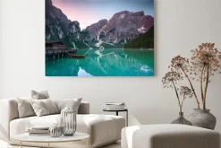 Obraz: Sunrise italien lake