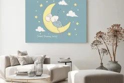 Obraz: Sweet dreams. vector illustration for kids