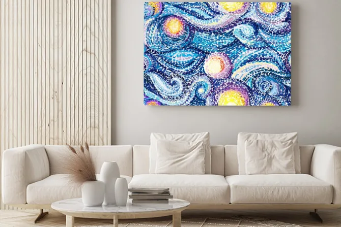 Obraz: Tło van gogha