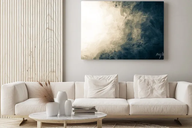 Obraz: Tło z ciemnoszarą teksturą