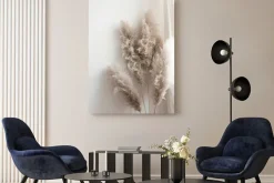 Obraz: Trawa pampasowa w stylu boho delikatny wzór