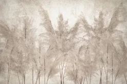Obraz: Trawy pampasowe na beżowym tle