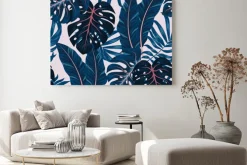 Obraz: Tropical seamless pattern with colorful plants. floral seamless