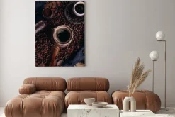 Obraz: Turkish coffee in a copper turks