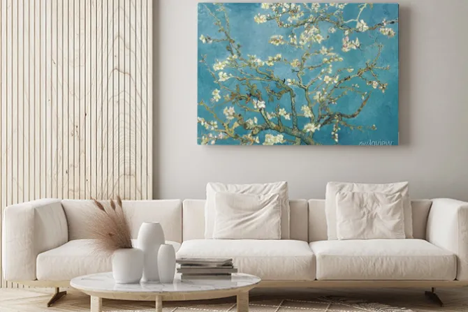 Obraz: Van gogh kwitnący migdałowiec