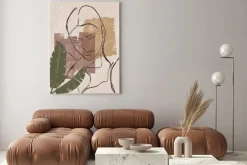 Obraz: W stylu boho abstrakcyjny portret