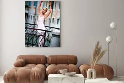 Obraz: Wenecja, włochy - piękne baleriny na moście w wenecji